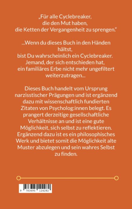 Rückseite Cover Buch "Familienerbe"